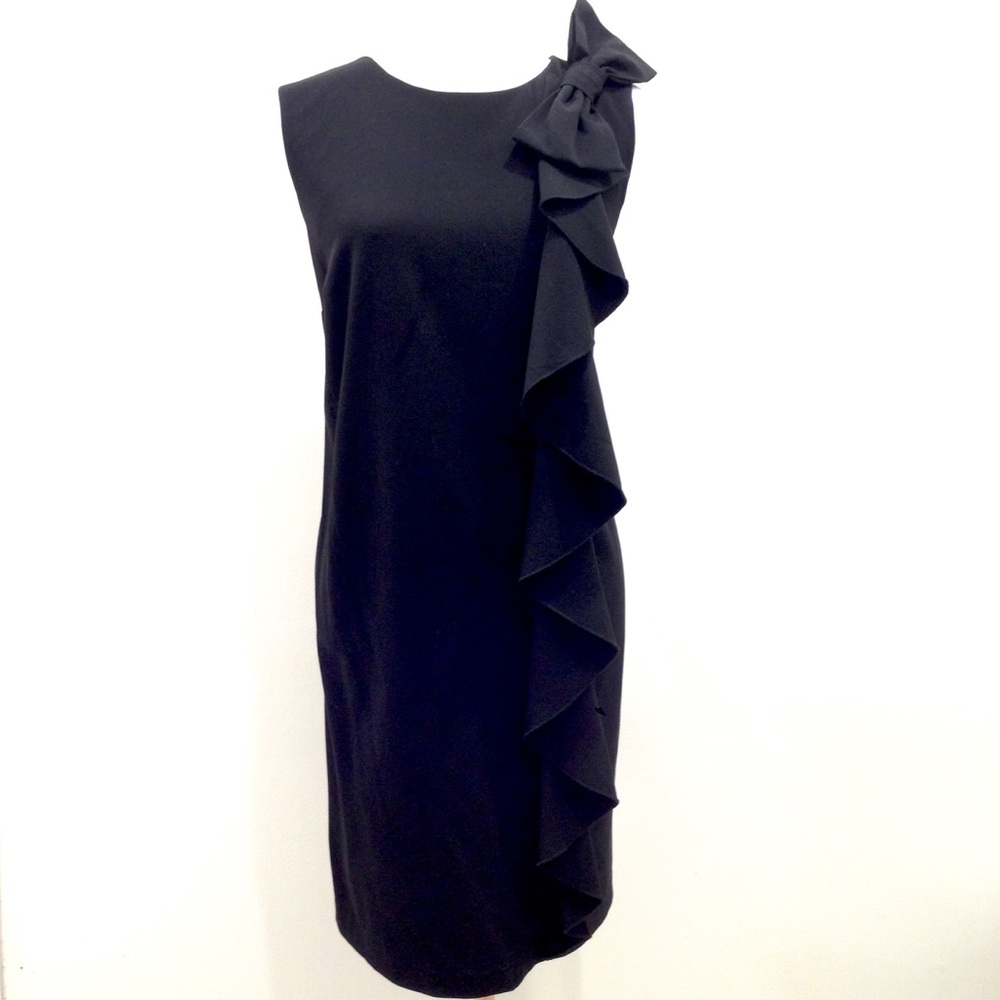EUC Emma & Michele Ruffle Black Dress